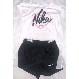 4t Nike shorts and shirt outfit